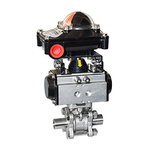 气动硬密封法兰蝶阀