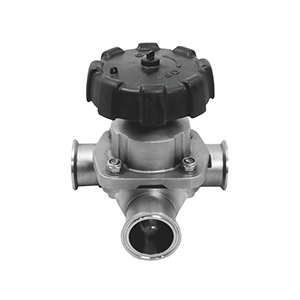 手动三通隔膜阀