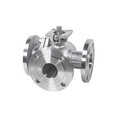 三通高平台法兰球阀