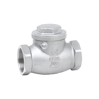 丝扣卧式止回阀